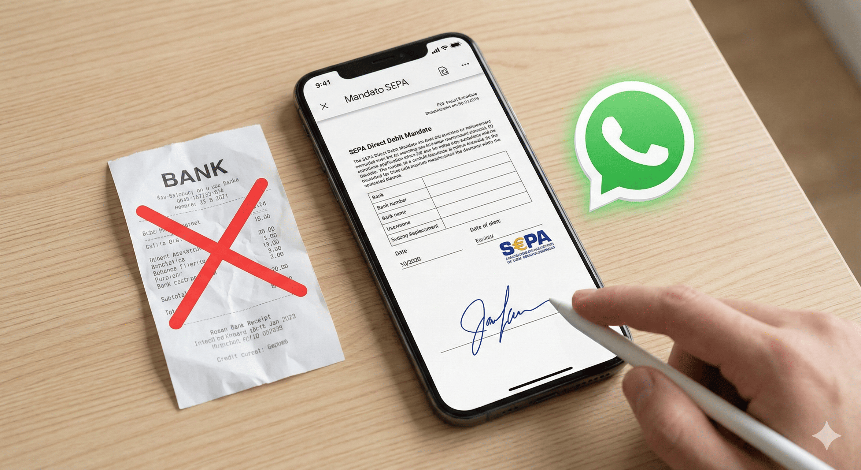 Cómo Firmar el Mandato SEPA Online por WhatsApp: Evita Devoluciones Bancarias (Guía España 2025)