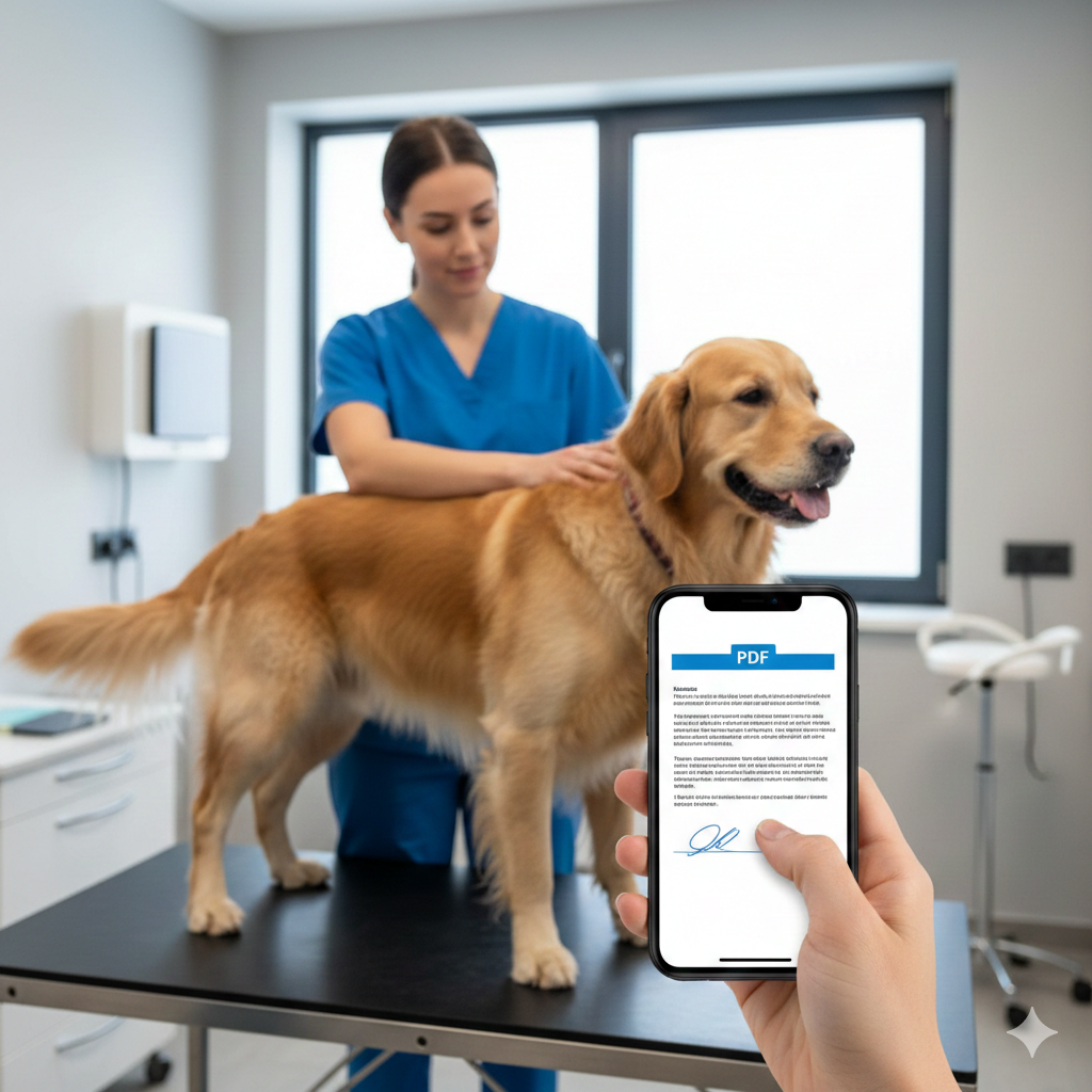 Consentimiento informado veterinaria: Firma digital rápida y legal en tu clínica