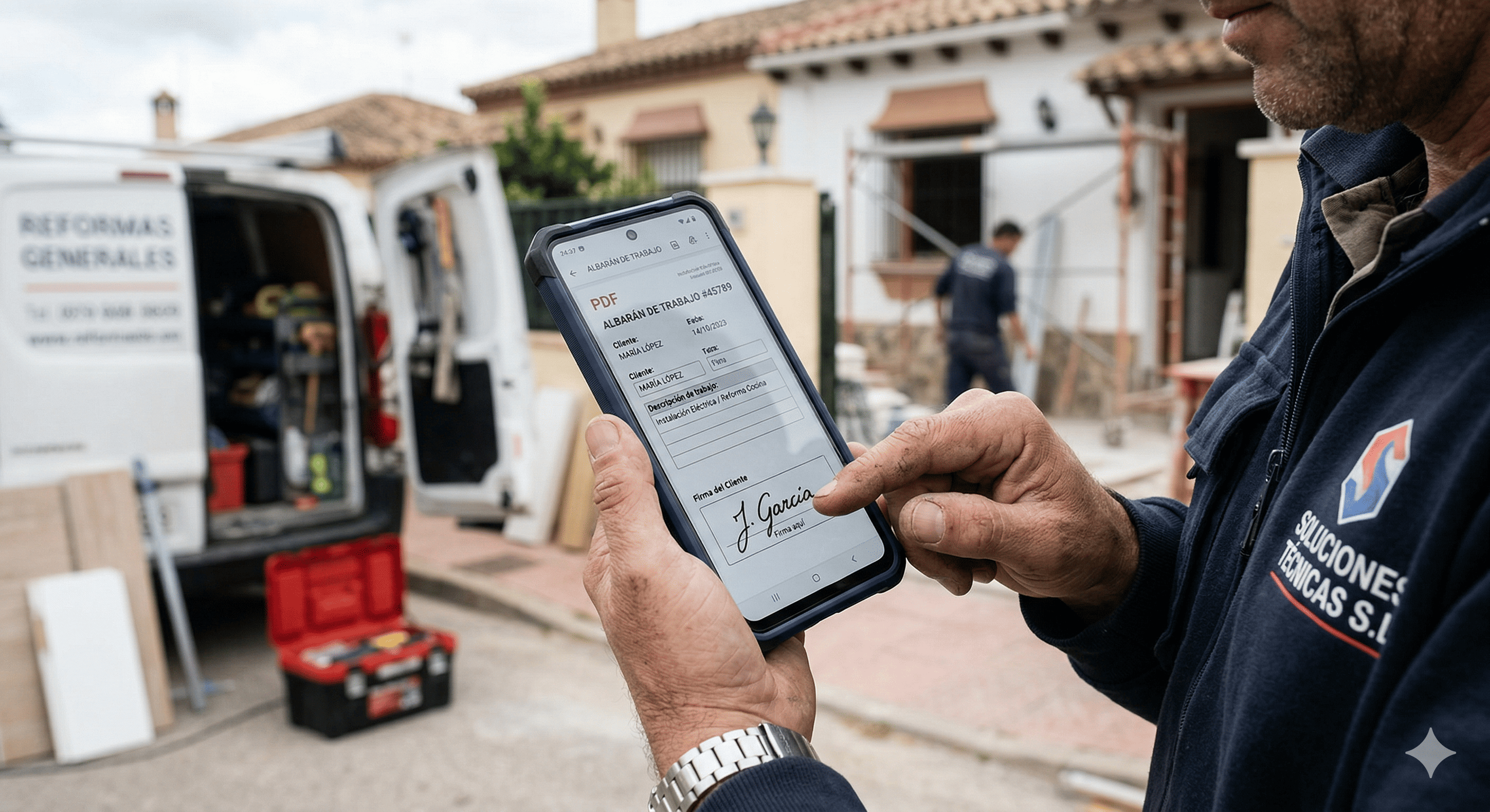 Cómo firmar partes de trabajo en el móvil sin certificado digital: Guía para autónomos en España